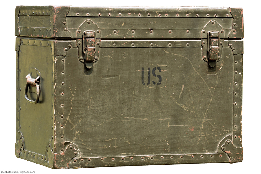 military self storage packing tips