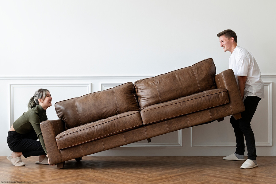 climate controlled self storage couch